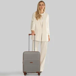 Farmhood Hartgepäck Kabinengepäck|4-Rollen Kabinentrolleys<Eco Edition 02 4 Rollen Kabinentrolley 55 cm mit Dehnfalte cappuccino