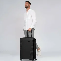 Hot Farmhood Eco Edition 4 Rollen Trolley 67 cm mit Dehnfalte black