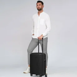 Farmhood Eco Edition 4 Rollen Kabinentrolley 55 cm mit Dehnfalte