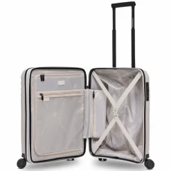 Farmhood Hartgepäck Kabinengepäck|4-Rollen Kabinentrolleys<Eco Edition 4 Rollen Kabinentrolley 55 cm mit Dehnfalte beige