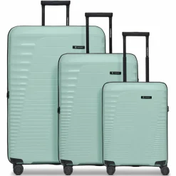 Farmhood Koffersets Als Hartgepäck|Koffersets 3-Teilig<Eco Edition 4 Rollen Kofferset 3-teilig mit Dehnfalte mint