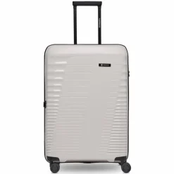 Farmhood Hartgepäck|4-Rollen Koffer<Eco Edition 4 Rollen Trolley 67 cm mit Dehnfalte beige