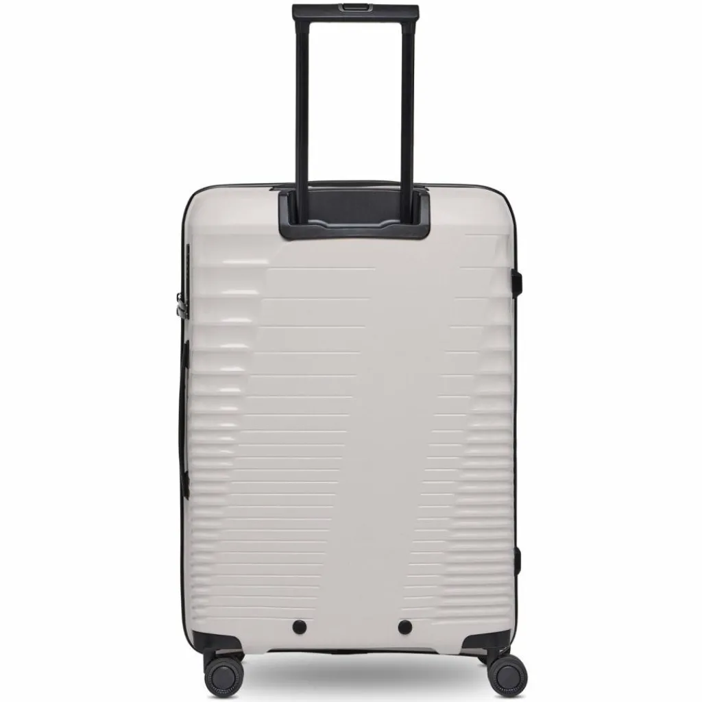 Farmhood Hartgepäck|4-Rollen Koffer<Eco Edition 4 Rollen Trolley 67 cm mit Dehnfalte beige