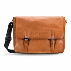 Farmhood Messenger Bags|Laptoptaschen<Memphis Aktentaschen Messenger Leder 38 cm Laptopfach cognac