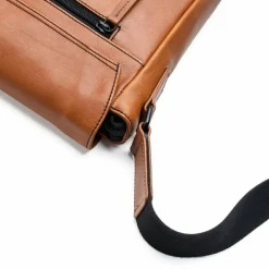 Farmhood Messenger Bags|Laptoptaschen<Memphis Aktentaschen Messenger Leder 38 cm Laptopfach cognac