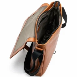 Farmhood Memphis Aktentaschen Messenger Leder 32 cm cognac