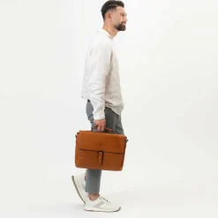 Farmhood Memphis Aktentasche Leder 39 cm