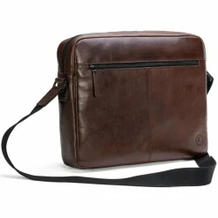 Farmhood Messenger Bags|Laptoptaschen<Memphis Aktentaschen Messenger Leder 38 cm Laptopfach dark brown