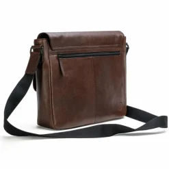 Farmhood Messenger Bags|Laptoptaschen<Memphis Aktentaschen Messenger Leder 38 cm Laptopfach dark brown