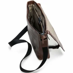 Farmhood Messenger Bags|Laptoptaschen<Memphis Aktentaschen Messenger Leder 38 cm Laptopfach dark brown
