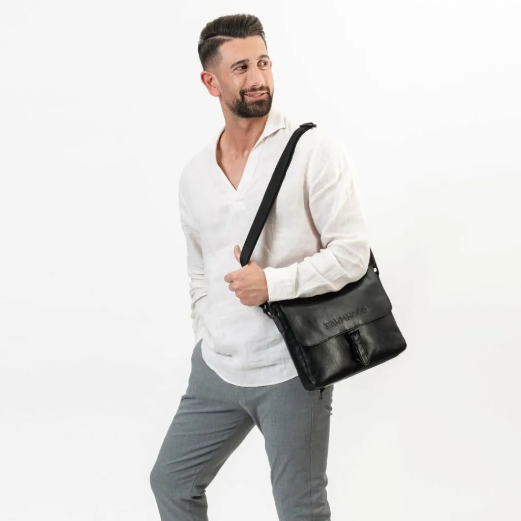 Farmhood Memphis Aktentaschen Messenger Leder 32 cm