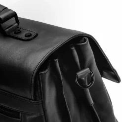 Farmhood Aktentaschen<Memphis Aktentasche XXL 3 Fächer Leder 39 cm black 2