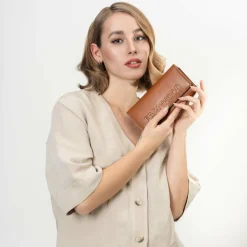 Damen Farmhood Memphis Geldbörse RFID Schutz Leder 19 cm