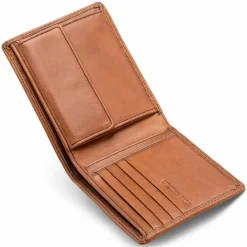 Farmhood Herrengeldbörsen Querformat<Memphis Geldbörse RFID Schutz Leder 12.5 cm camel