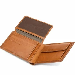 Herren Farmhood Memphis Geldbörse RFID Schutz Leder 12.5 cm