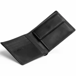 New Farmhood Memphis Geldbörse RFID Schutz Leder 12.5 cm black