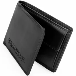 New Farmhood Memphis Geldbörse RFID Schutz Leder 12.5 cm black