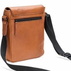 Farmhood Umhängetaschen<Memphis Umhängetasche Leder 22 cm cognac