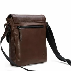 Hot Farmhood Memphis Umhängetasche Leder 22 cm dark brown