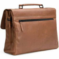 Farmhood Nashville Aktentasche XL 2 Fächer Leder 39 cm