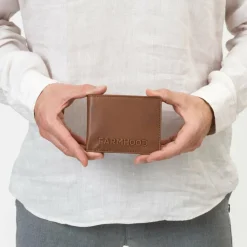 Farmhood Herrengeldbörsen Querformat<Nashville Geldbörse RFID Schutz Leder 13 cm brown 2