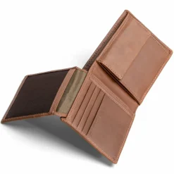 Farmhood Herrengeldbörsen Querformat<Nashville Geldbörse RFID Schutz Leder 13 cm brown 2