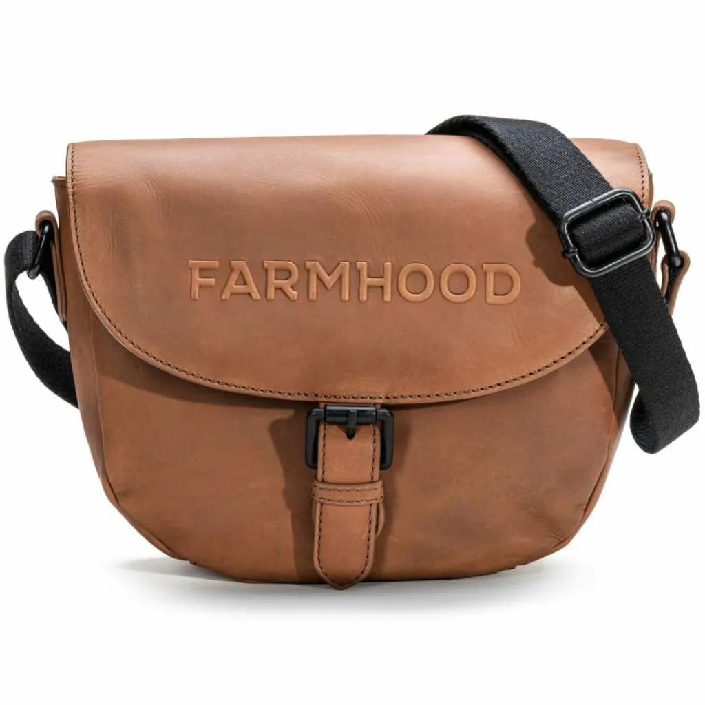 Hot Farmhood Nashville L Umhängetasche Leder 25 cm mid brown