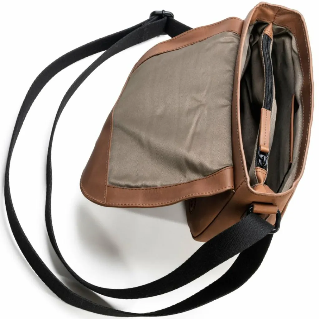 Hot Farmhood Nashville L Umhängetasche Leder 25 cm mid brown