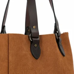 Best Filson Rugged Suede Shopper Tasche Leder 39 cm saddle brown