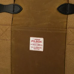 Filson Schultertaschen|Henkeltaschen<Tin Cloth Schultertasche 38 cm dark tan