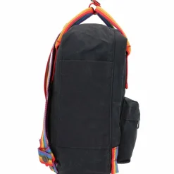 Fjällräven City Rucksäcke<Kanken Rainbow Mini City Rucksack 28 cm black-rainbow pattern