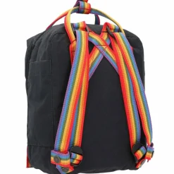 Fjällräven City Rucksäcke<Kanken Rainbow Mini City Rucksack 28 cm black-rainbow pattern