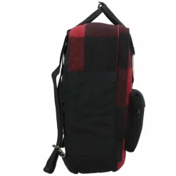 Discount Fjällräven Kanken Re-Wool City Rucksack 35 cm red-black
