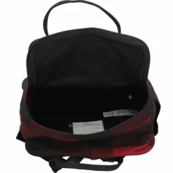 Discount Fjällräven Kanken Re-Wool City Rucksack 35 cm red-black