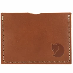 Fjällräven Visitenkartenetuis<Övik Kreditkartenetui Leder 10 cm cognac