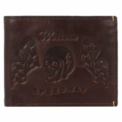 Fossil Herrengeldbörsen Querformat<Bronson Geldbörse Leder 11,5 cm dunkelbraun