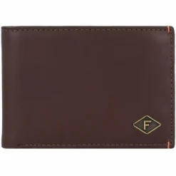 Fossil Damengeldbörsen Querformat<Bronson Geldbörse Leder 11,5 cm dunkelbraun