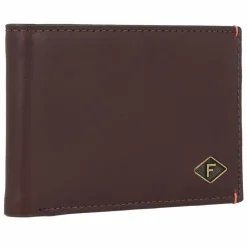 Fossil Damengeldbörsen Querformat<Bronson Geldbörse Leder 11,5 cm dunkelbraun