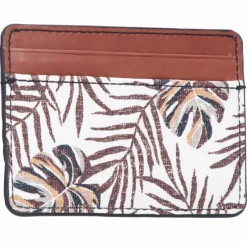 Fossil Visitenkartenetuis<Bronson Kreditkartenetui Leder 10 cm natural