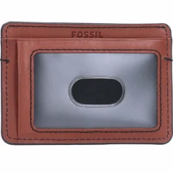 Fossil Visitenkartenetuis<Bronson Kreditkartenetui Leder 10 cm natural
