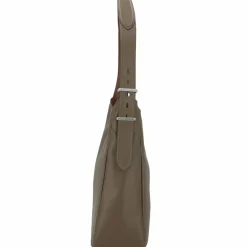 Fossil Dillon Schultertasche Leder 30 cm smoke