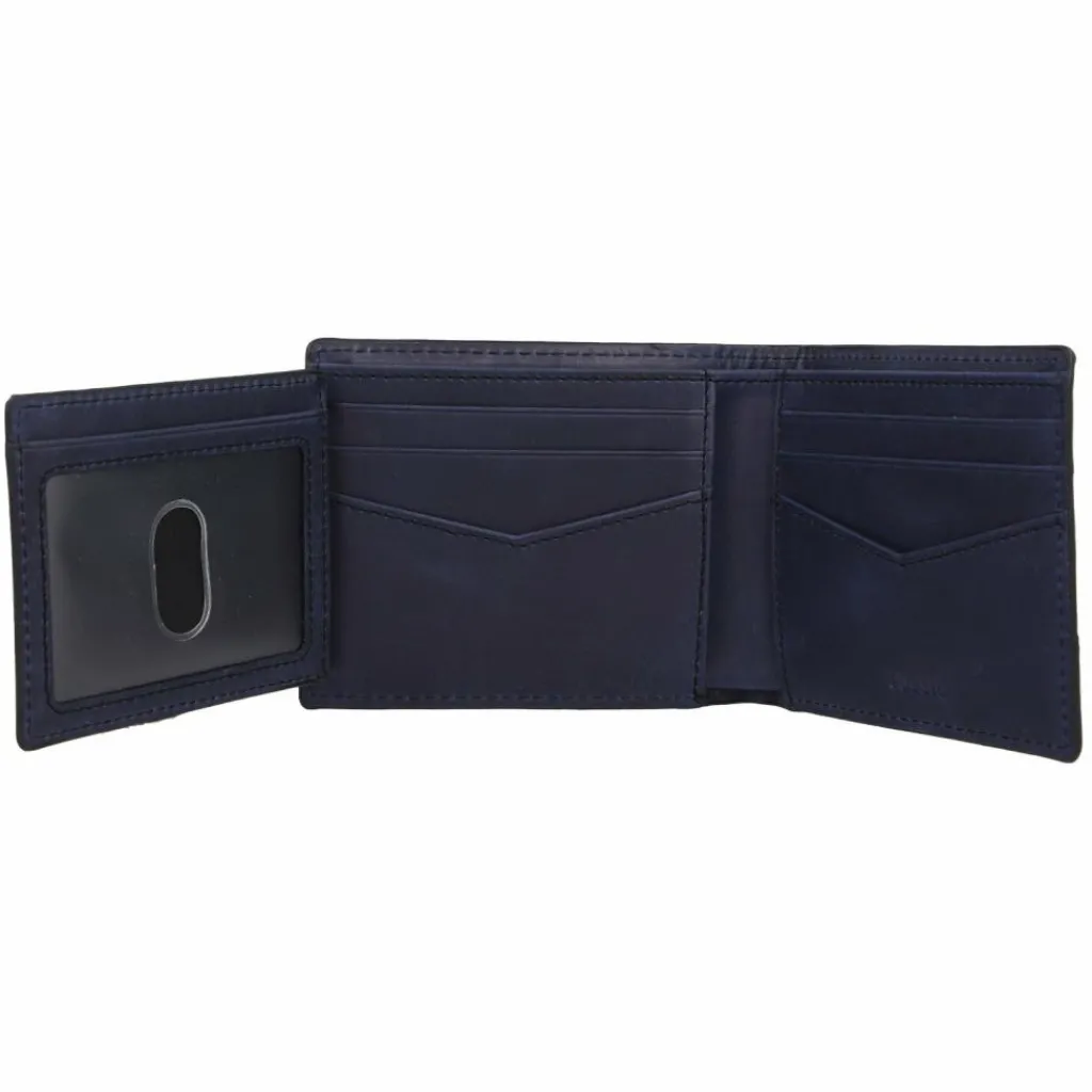 Fossil Herrengeldbörsen Querformat<Everett Geldbörse Leder 11 cm marine