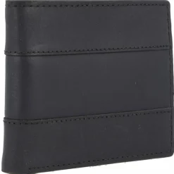 Hot Fossil Everett Geldbörse Leder 12 cm black