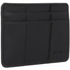 Discount Fossil Everett Kreditkartenetui Leder 10 cm schwarz