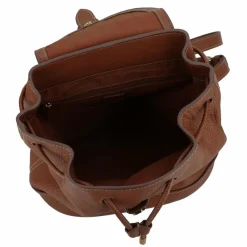 Outlet Fossil Everleigh City Rucksack Leder 27 cm braun