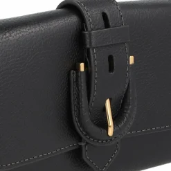 Clearance Fossil Harwell Clutch Geldbörse Leder 19 cm black