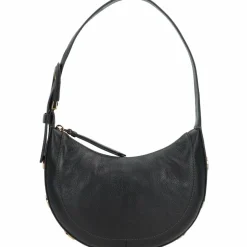 Online Fossil Harwell Schultertasche Leder 23 cm black