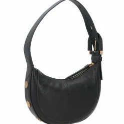 Online Fossil Harwell Schultertasche Leder 23 cm black