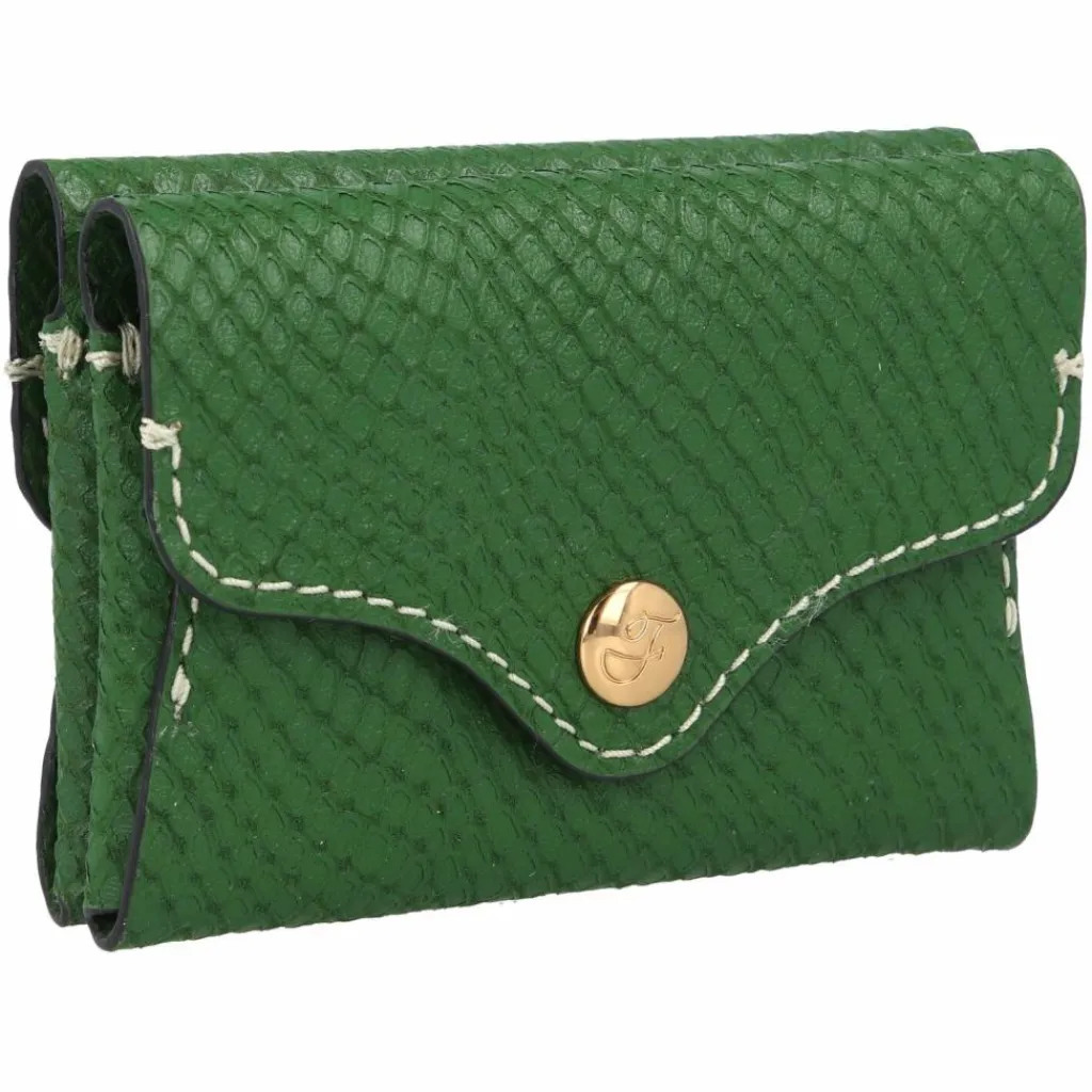Discount Fossil Heritage Kreditkartenetui Leder 10 cm grün