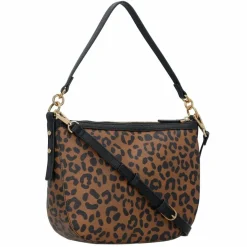 Outlet Fossil Jolie Schultertasche 28 cm black-leopard
